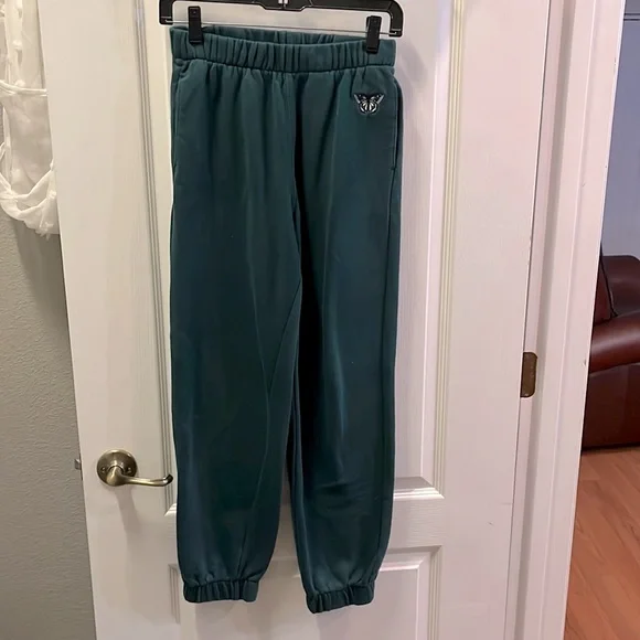 COPY - Hollister ulta high waist Hunter green sweatpants joggers - Picture 1 of 6